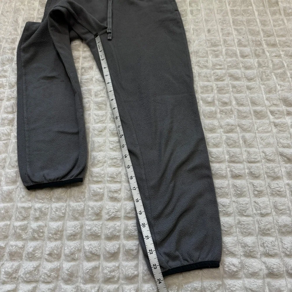 Patagonia Boys Large 12 Gray Fleece Micro D Snap T Pants Baselayer